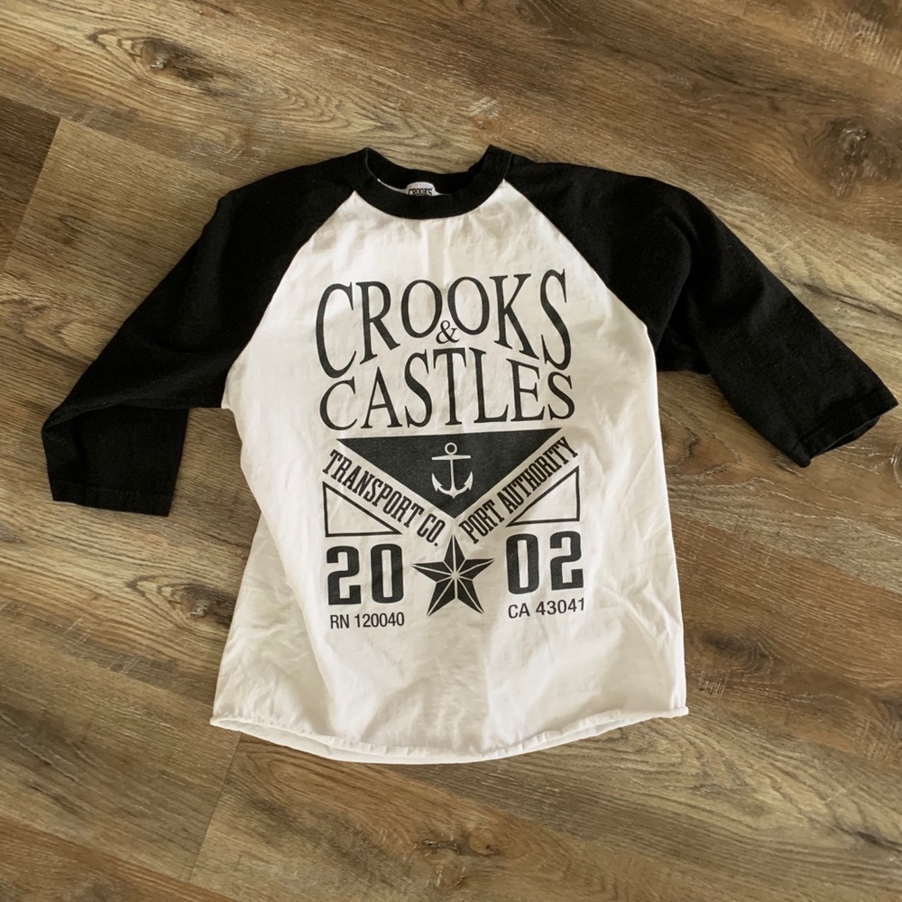 Crooks & Castles Baseball Tee